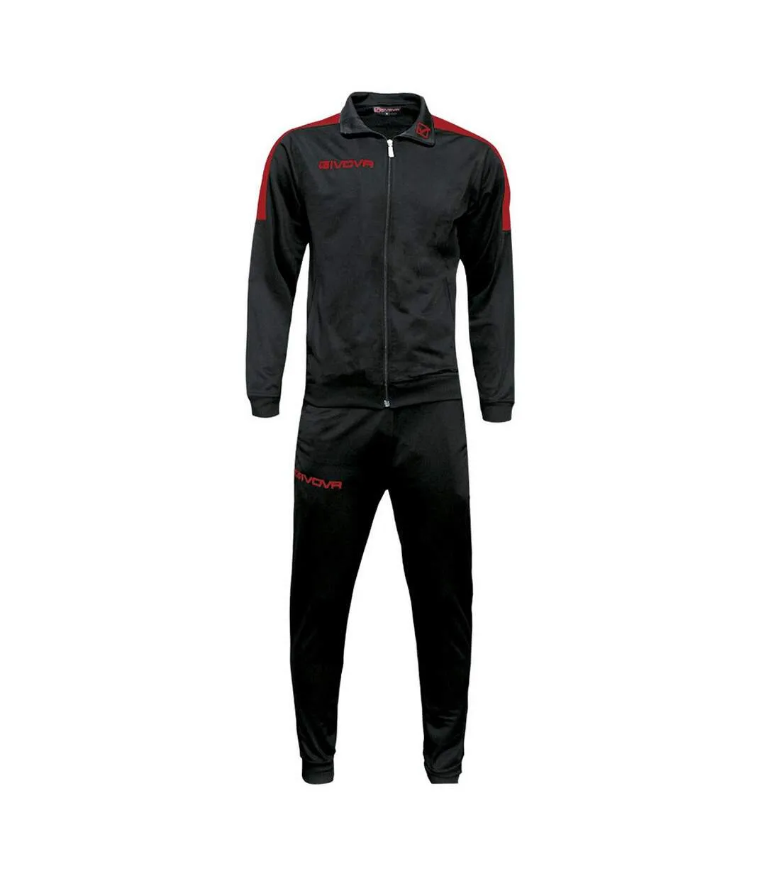 Ensemble De Survêtement Tuta Revolution Homme Noir Rouge Givova-2