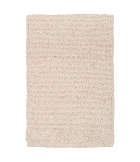 Tapis Effet Laine Volna 60x90cm Ivoire