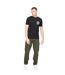Mens Hoogan T-shirt Black Crosshatch-1