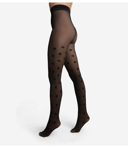 Collant thermique effet peau et motif Thermo