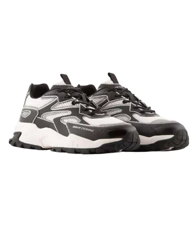 Baskets Homme Noir Blanc Armani Exchange