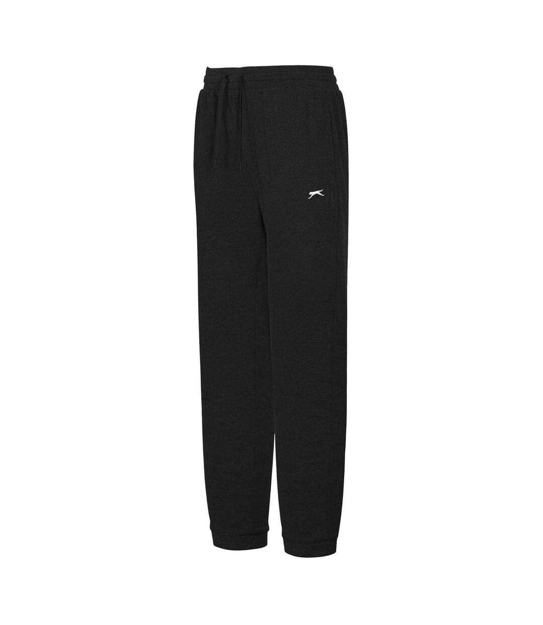 Womens/ladies Interlock Jogging Bottoms Black Slazenger-3