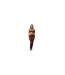 Robe Moulante Motif/style Mi-longue Femme Marron Honeyz-1