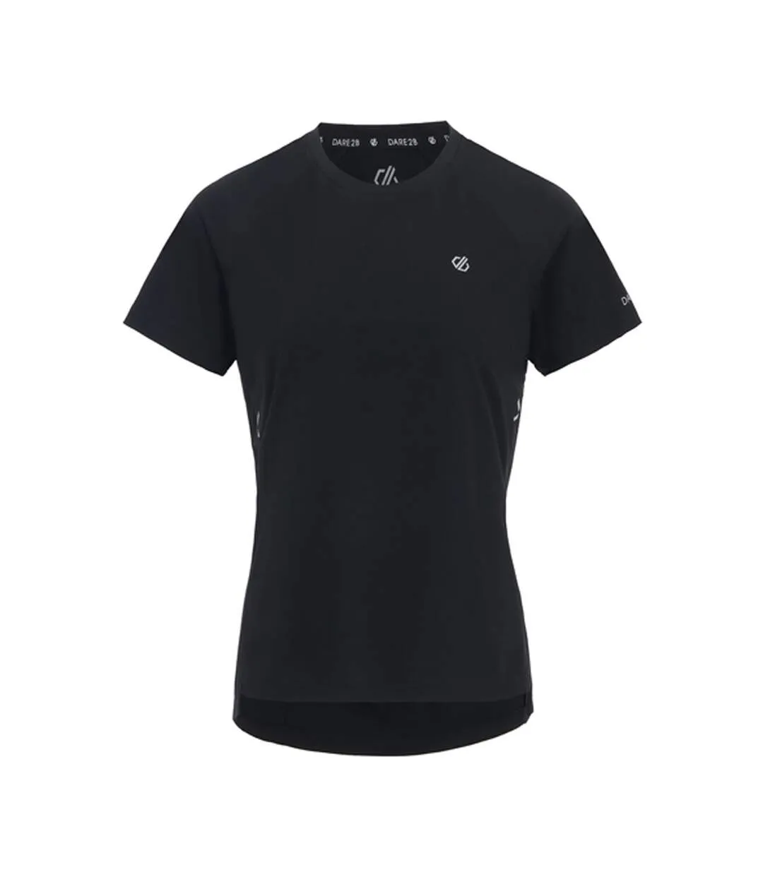Womens/ladies Nimble T-shirt Black Dare 2B-2