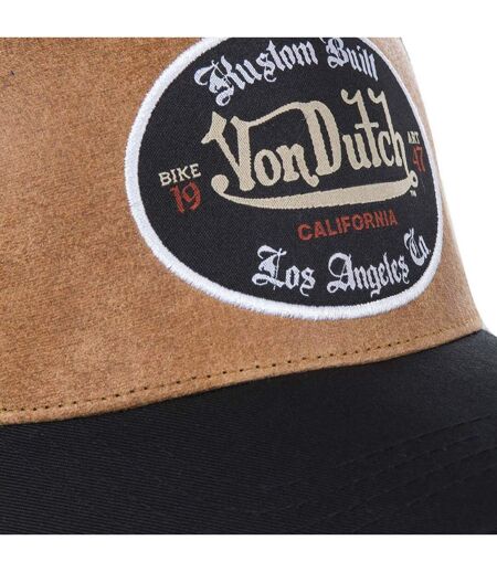 Casquette baseball filet Von Dutch Grl Marron