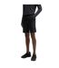 Mens Active Elasticated Waist Sweat Shorts Black Boss-4