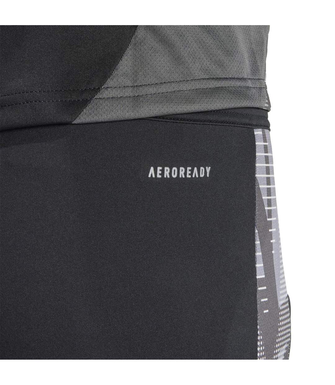 Mens Tiro 24 Football Shorts Black Dark Grey Adidas-4