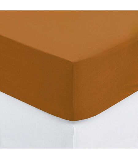 Drap Housse Intérieur 160x200cm Jaune Cumin