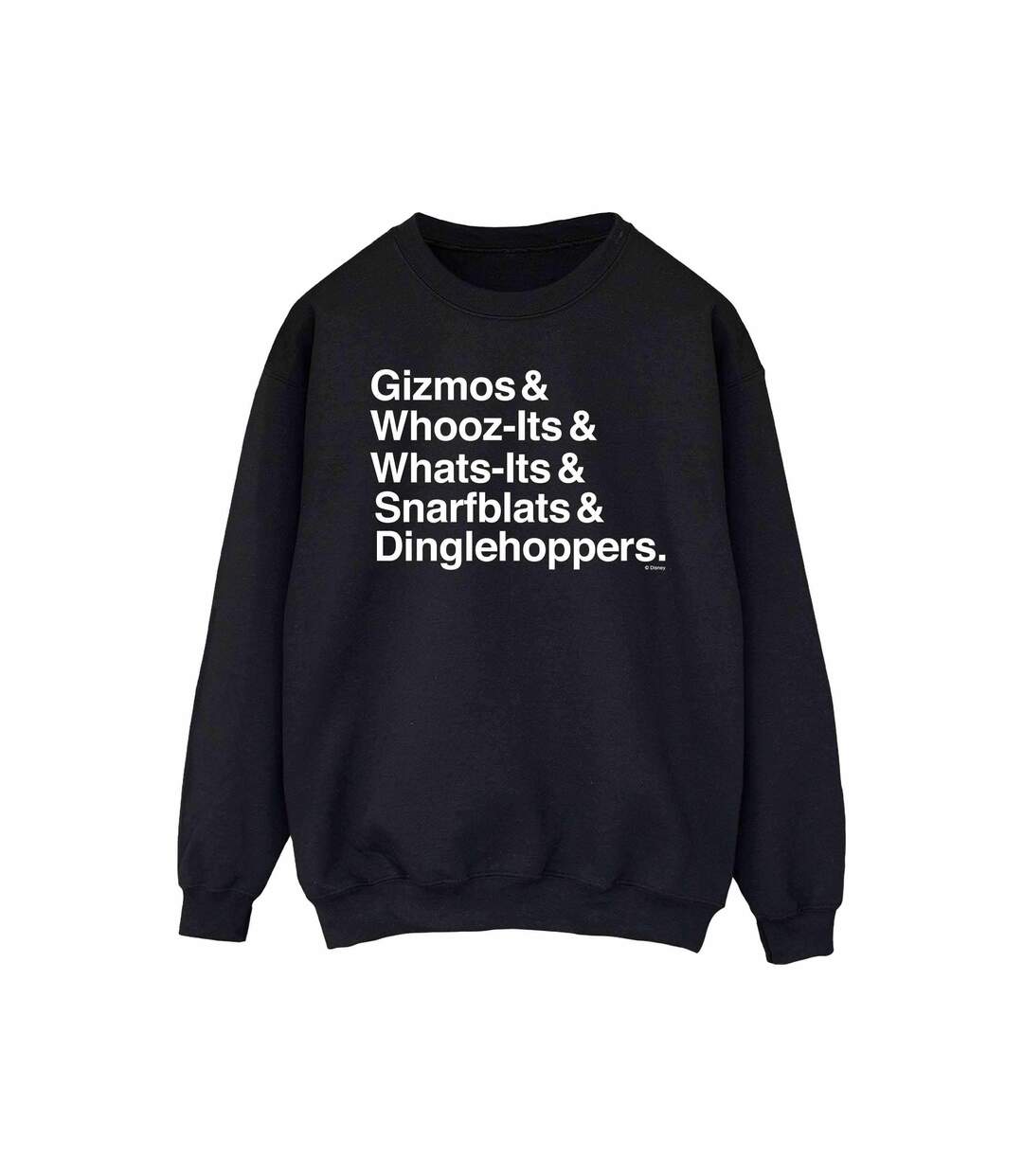 Disney Sweatshirt Womens/Ladies Wreck It Ralph Ariel's Shirt (Noir) - UTBI48334-1