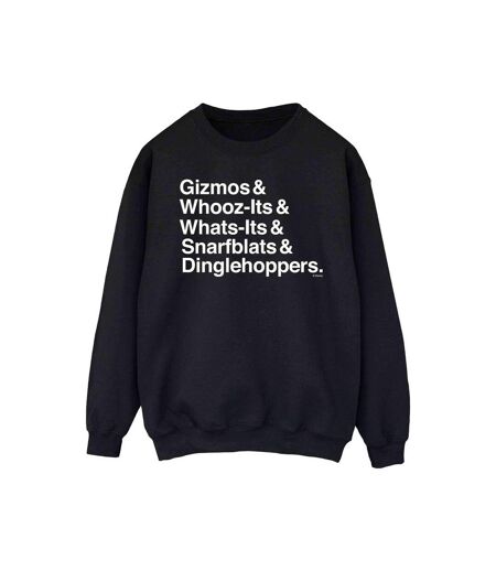 Disney Sweatshirt Womens/Ladies Wreck It Ralph Ariel's Shirt (Noir) - UTBI48334