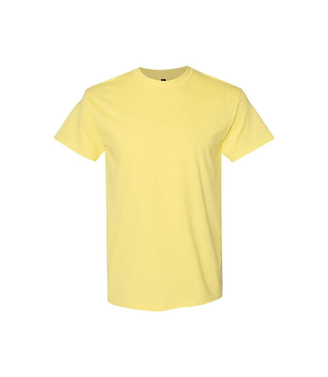 Mens Heavy Cotton T-shirt Cornsilk Gildan-1