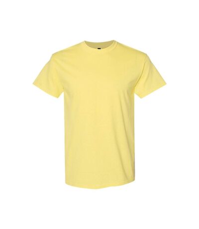 Mens Heavy Cotton T-shirt Cornsilk Gildan