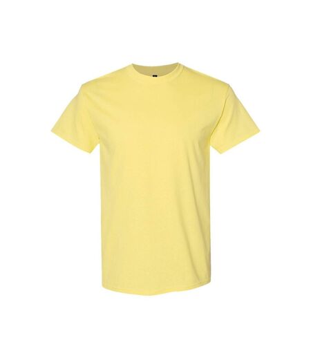 Mens Heavy Cotton T-shirt Cornsilk Gildan