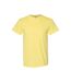 Mens Heavy Cotton T-shirt Cornsilk Gildan-1