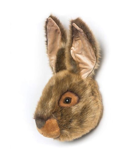 Peluche trophée mural Forêt Lièvre Brun Lewis