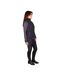 Womens/ladies elevate country teddy fleece gilet navy Hy-3