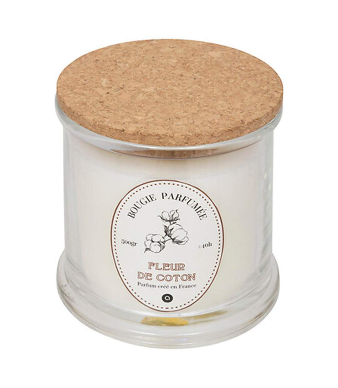 Bougie Parfumée Hapo 500g Fleur de Coton-1