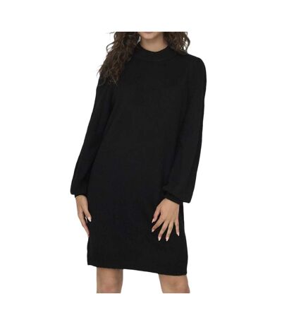 Robe Pull Noire Femme Jacqueline de Yong Rue - S