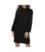 Robe Pull Noire Femme Jacqueline de Yong Rue - L