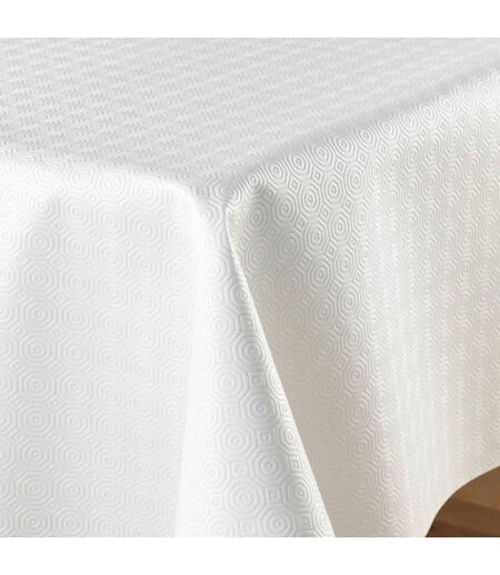 Sous Nappe Protège Table Bulgo 140x140cm Blanc