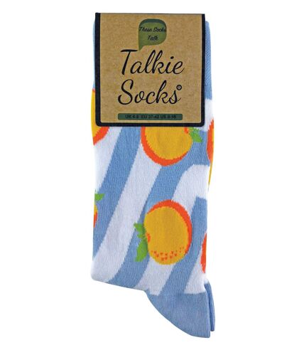 Ladies Cotton Quirky Novelty Design Fruit Socks