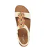 Sandales Candice Femme Vert Kaki Lunar-1