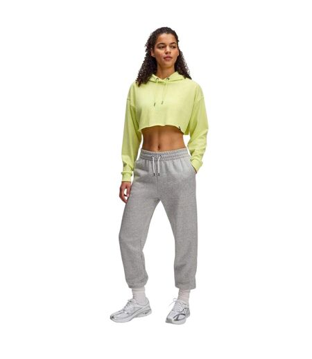 Sweat À Capuche Icon Terry Femme Jaune Under Armour