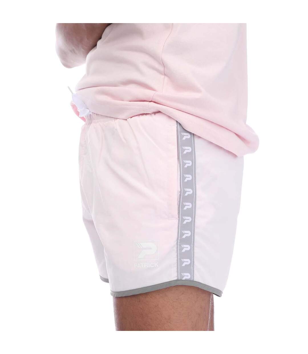 Short de bain steve homme rose Patrick-3