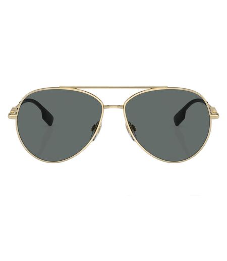 Lunettes De Soleil Femme Taille Unique Gris Foncé Jaune Or Burberry