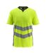 T-shirt Safe Supreme Sandwell Homme Jaune Fluo Bleu Marine Foncé Mascot-1