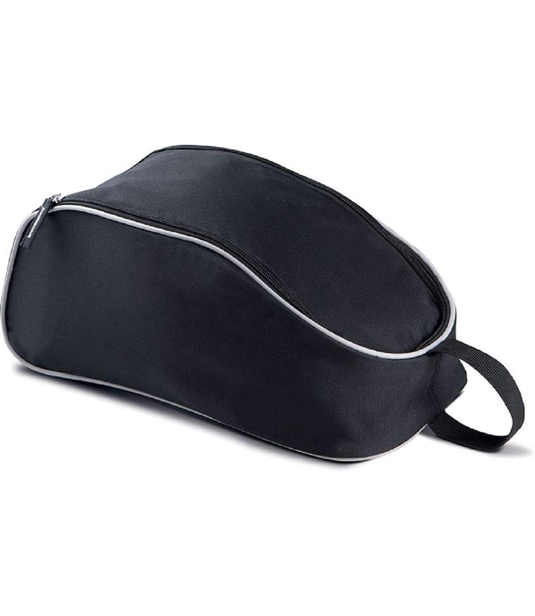 Sac range chaussures - KI0501 - noir et gris clair-1