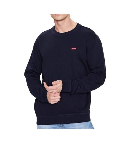 Sweat Noir Homme Guess Patch - L