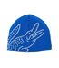 Bonnet bleu homme lacoste broderie-1