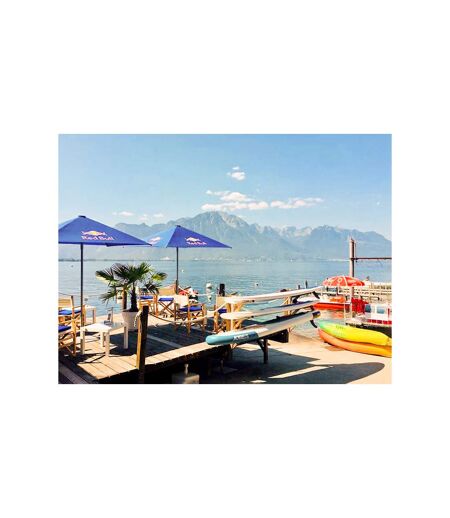 2h30 de stand up paddle à 2 sur la Riviera de Montreux en Suisse - SMARTBOX - Coffret Cadeau Sport & Aventure