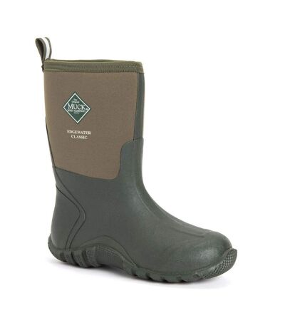 Muck Boots Mens Edgewater Classic Galoshes (Moss) - UTFS8756