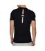T-shirt noir homme ellesse pertuso-2