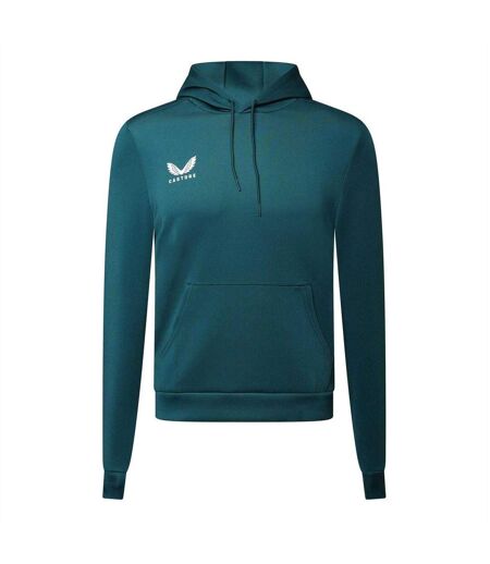 Womens/ladies Kangaroo Pocket Pullover Hoodie Botanical Garden Castore
