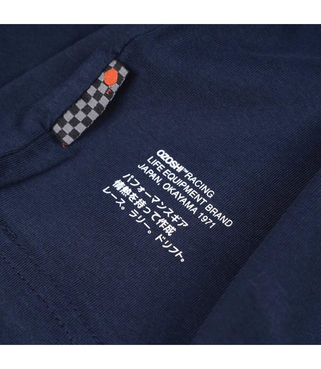 T-shirt Tsh02 Homme Bleu Marine Ozoshi-2