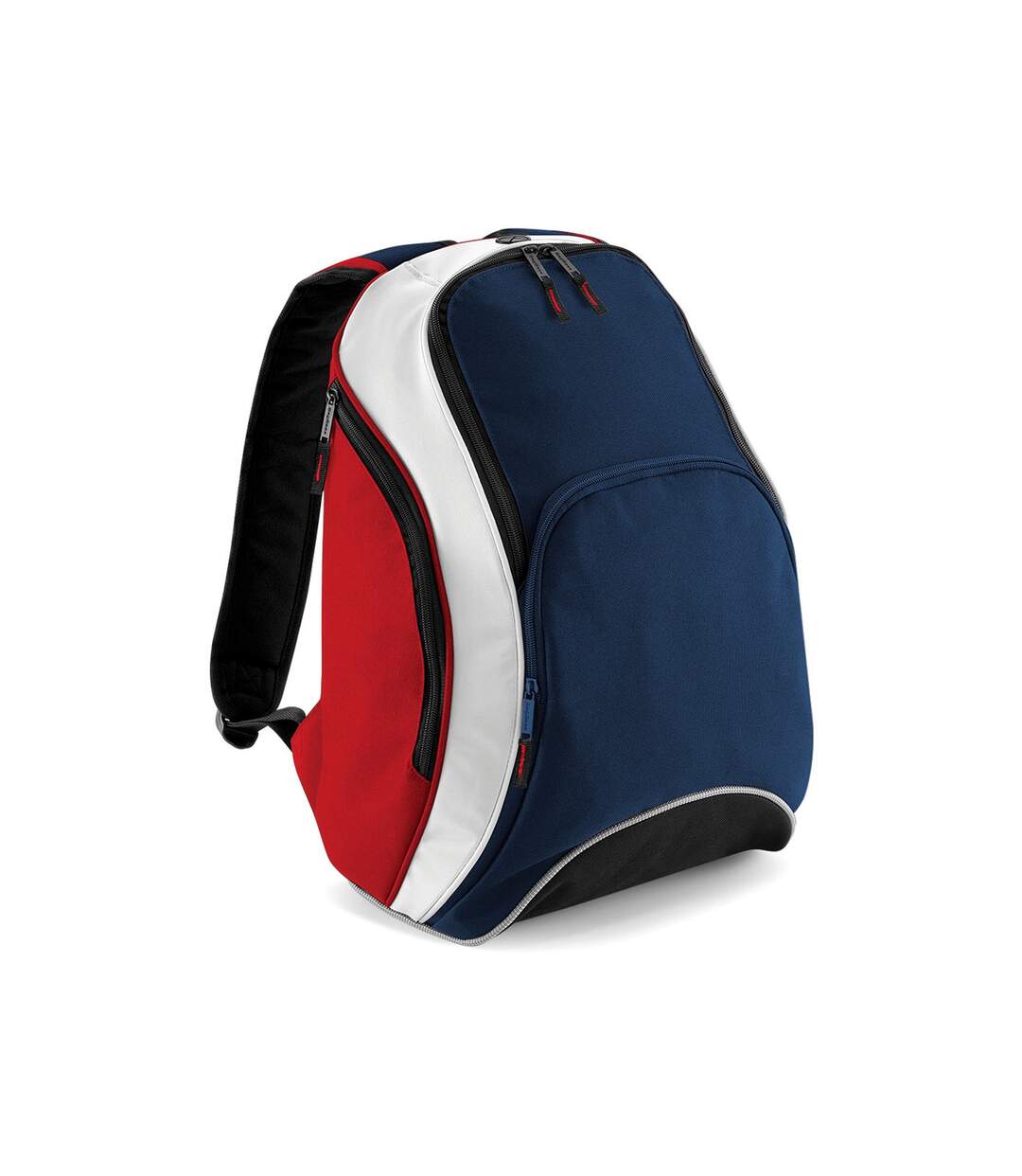 Sac à dos teamwear taille unique bleu marine / rouge classique / blanc Bagbase-1