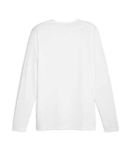 T-Shirt manches longues blanc homme puma hoops team