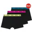 Pack Of 3  Mens Boxer Briefs  Black Hugo Boss-2