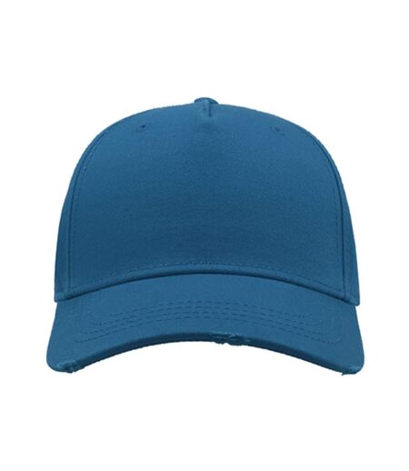 Casquette effet usé mixte bleu Atlantis