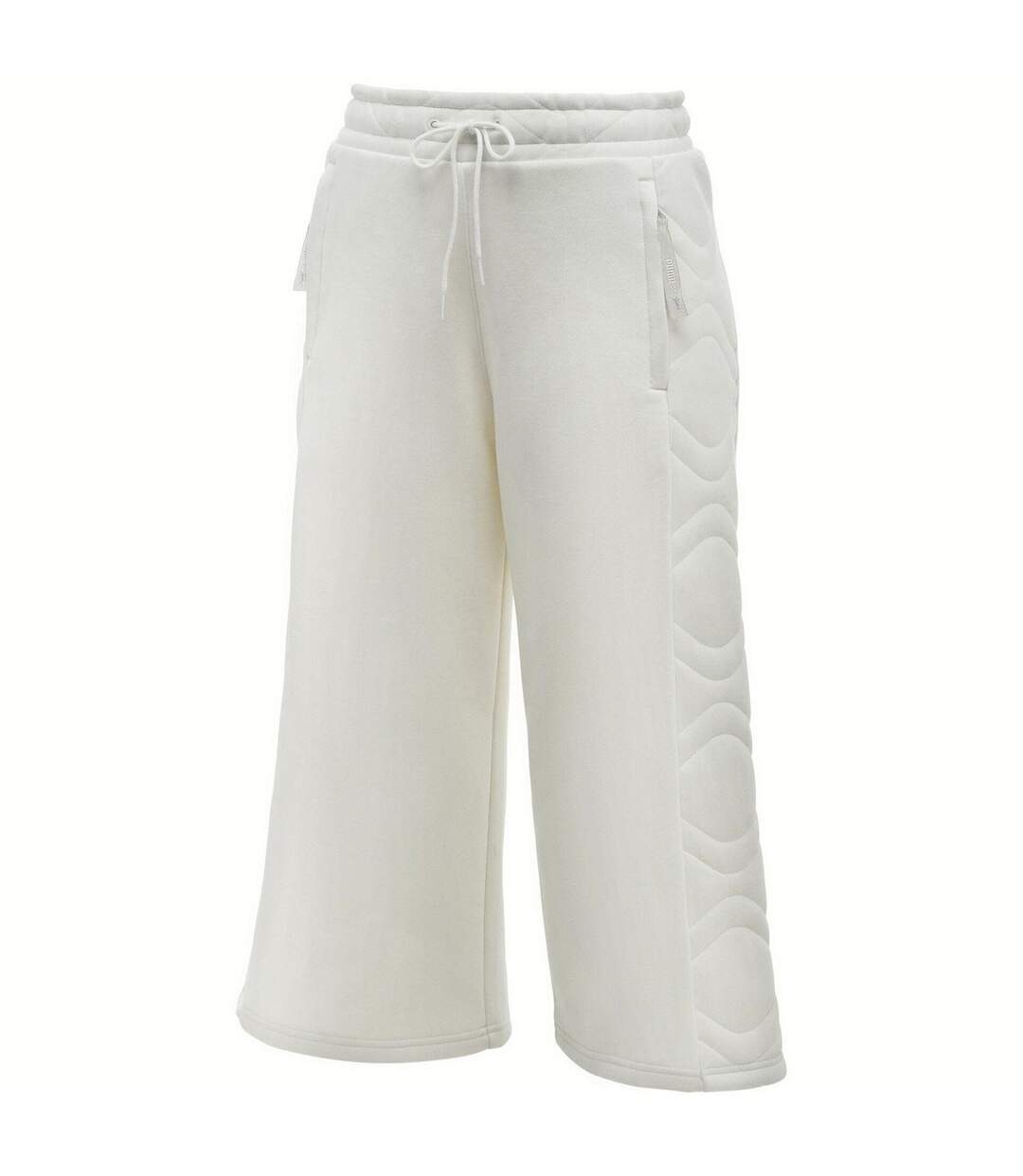 Womens/ladies Wide Leg Culottes White Puma-2