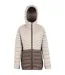 Doudoune Matelassée Leedre Femme Blanc Cassé Marron Noir Regatta-1