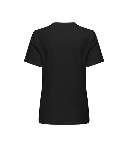 T-Shirt noir femme only stella