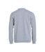 Sweat Basic Adulte Gris Chiné Clique-2