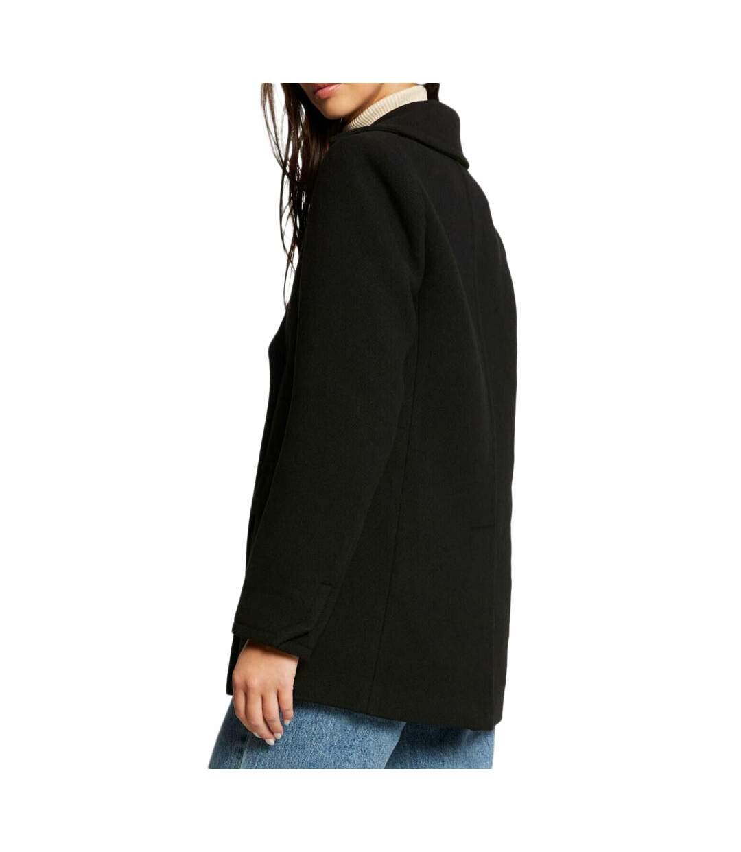 Manteau Droit Noir Femme Morgan GCAB - 44-2