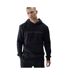 Sweat À Capuche M1259 Homme Noir 4F-1