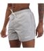 Short De Bain Style Logo Contrasté Haiti Homme Gris Hugo-3
