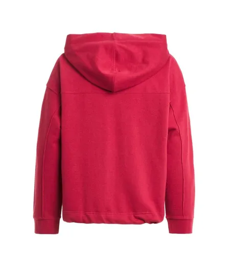 Womens/ladies May Oversized Hoodie Cerise Parajumpers
